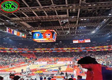 Werbung Mietbildschirme Vollfarbbasketballplatz Schilder P8 Stadion LED-Displays