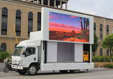 Outdoor-Full-Colour-Mobilwerbewagen Van-Anhänger P6 P8 P10 Led-Display-Bildschirm