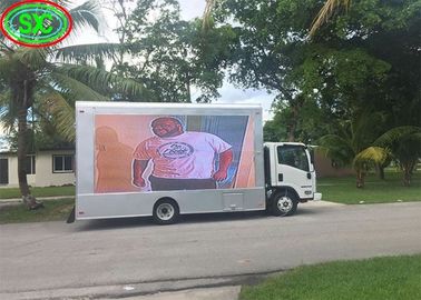 P10 Vollfarbiger mobiler LED-Bildschirm / Outdoor-LED-Video-Display für Werbung