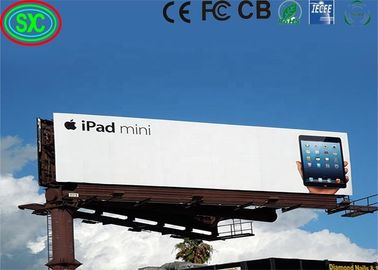 Druckguss-Aluminium-Bühnenbildschirm Außenwasserdicht Große digitale Werbung 10mm Straßen-LED-Werbetafeln