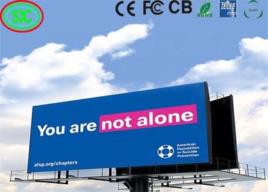 Druckguss-Aluminium-Bühnenbildschirm Außenwasserdicht Große digitale Werbung 10mm Straßen-LED-Werbetafeln