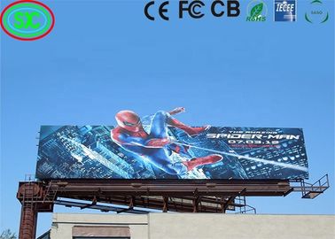 Druckguss-Aluminium-Bühnenbildschirm Außenwasserdicht Große digitale Werbung 10mm Straßen-LED-Werbetafeln