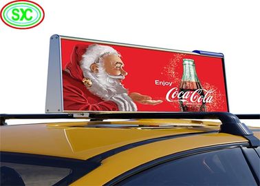 Taxi-Bildschirme Automotive LED-Signatur Anzeigen Billig, lebhaft Taxi-Dach LED-Anzeigen
