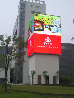 Outdoor-P6 Werbe-LED-Display-Bildschirm Vollfarbe Hochhelligkeit