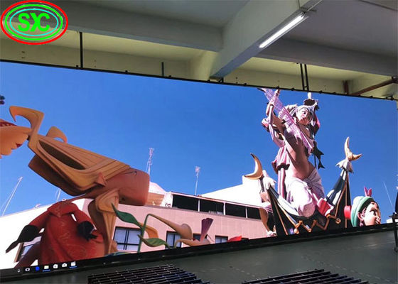 Großbildschirm kommerzielle elektronische Werbung Led Wandbildschirme Panel-Display Led P5 Außenschirm Tankstelle Billboard
