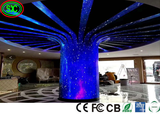 Innenraum Full Color HD LED Display mit hoher Auffrischungsrate, geeignet für Hotellobby, Konzert
