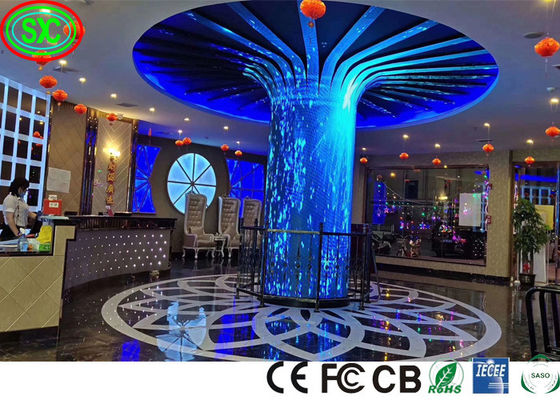 Innenraum Full Color HD LED Display mit hoher Auffrischungsrate, geeignet für Hotellobby, Konzert