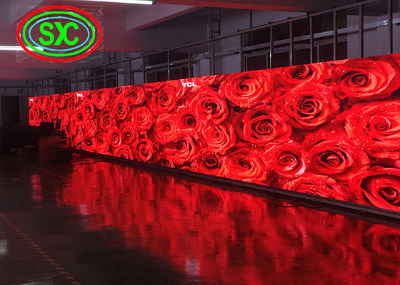 SMD 3528 P6 Große RGB-LED-Gießschirm aus Aluminium