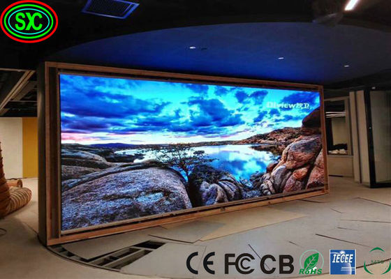Hochwertige P4 Innenraum-Full-Color-LED-Display Videowand für Tagungsraum Kirche Studio