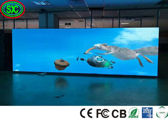 No-Smear HD Audio-Visual P2 P3 256*128mm Innenraum Vollfarb-LED-Display Vollfarb-LED-Display