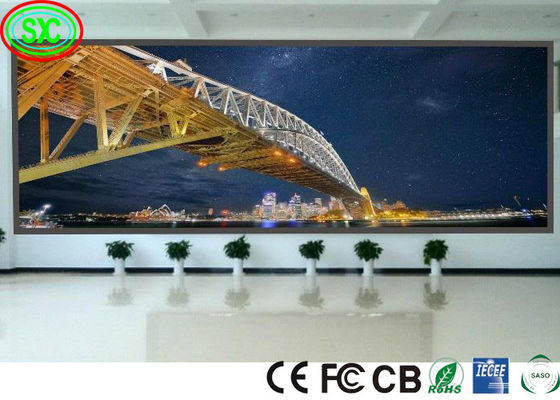 No-Smear HD Audio-Visual P2 P3 256*128mm Innenraum Vollfarb-LED-Display Vollfarb-LED-Display