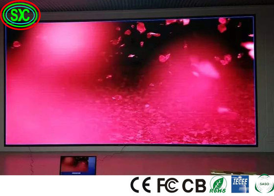 LED-Bildschirme mit hoher Auflösung für Innenwerbung mit Epistar-Lampen und MBI 5124 ICs