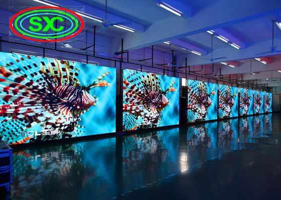 Innenraum Full Color P4 SMD LED Display Modul 256*128mm 1/8 Scanning für Energieeinsparung und Umweltschutz