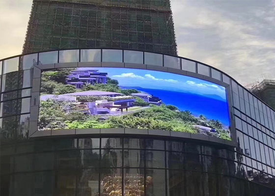 Outdoor P10 Vollfarbe SMD Wasserdicht LED Videowerbung Billboard 320*160mm