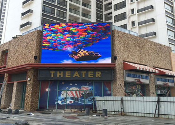 P6 Außenwerbung Vollfarbwerbung LED-Videowand Digitale Werbetafeln