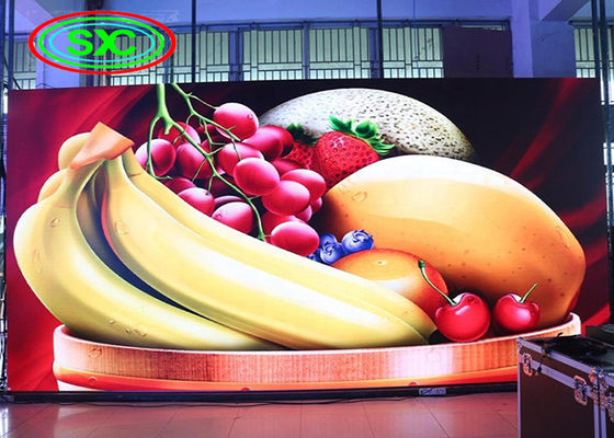 Innenraum Full Color P4 SMD LED Display Modul 256*128mm 1/8 Scanning für Energieeinsparung und Umweltschutz