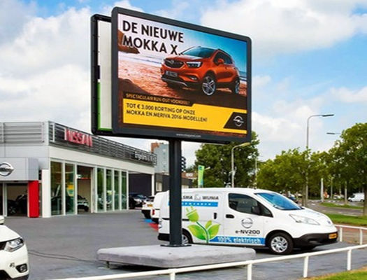 Hochhelligkeit P8 32*16 Punkte LED Werbeflächen für Einkaufszentren