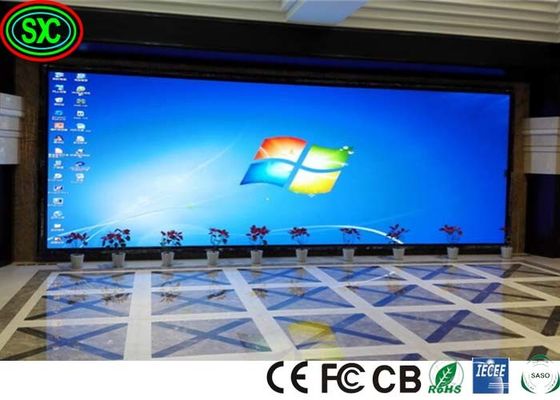Full Color Flexible UHD P2.5 SMD2121 Indoor Fixed LED Display geführt Werbebildschirm