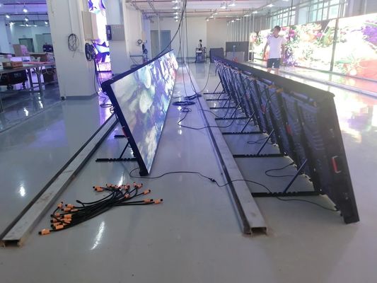 Guter Preis Stadion LED zeigen P10 960X960mm an, die Aluminiumumkreisstadion Anzeige/Werbung im Freien Bleischirm mit weicher Maske führte Online