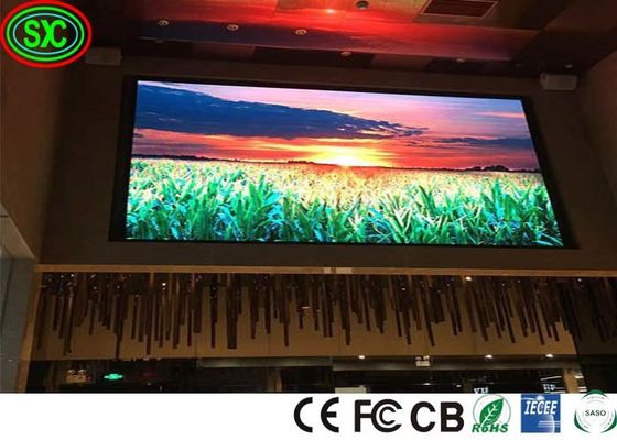 HD Indoor LED Video Wandbildschirm P2.6mm Bühnenbildschirm Anzeigetafel 500x500mm