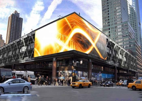 Wasserdichte P6 Energieeinsparende Outdoor-Full-Colour-LED-Werbeplakate 192*192mm Modulgröße