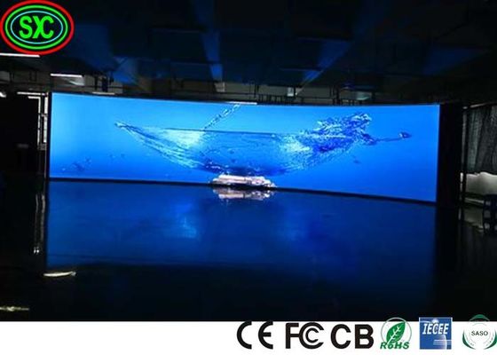 Hochwertiges Großhandel Indoor P3 Full Color LED Display Bildschirm Film Video Wand Flexible Kirche
