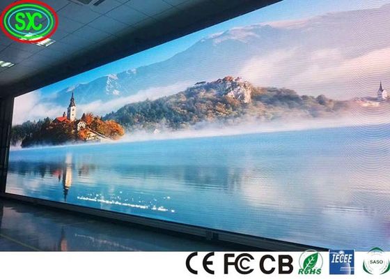 Programmierbare Mosaikfreie Ultra-Clear P2.5 SMD2020 1300cd/m2 LED-Videowandwand
