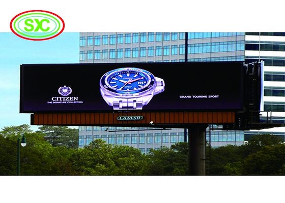 2200nits Hochhelligkeit RGB LED-Display 1/16 Scanned Beschichtete Stahlplatte