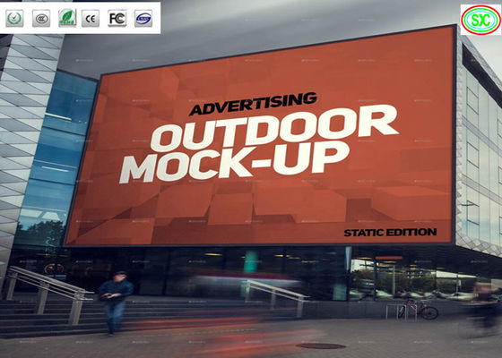 Outdoor HD Full Color P8 LED-Bildschirm Einkaufszentrum Videowand mit normaler Schrankgröße