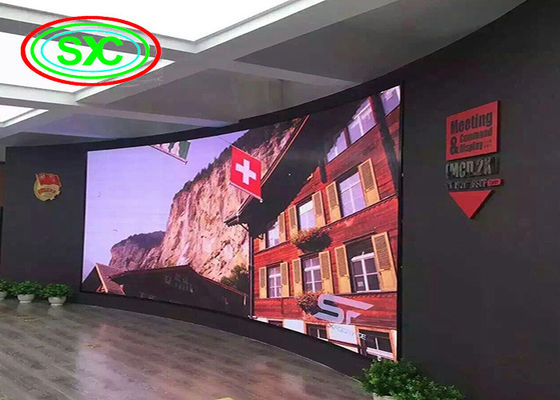Außenfestes P6 RGB LED-Eisenfach, Farb-LED-Display für Werbung