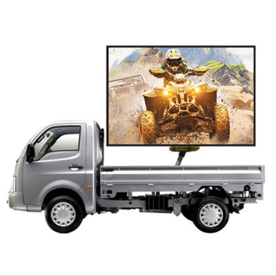 P10 Vollfarbiger mobiler LED-Bildschirm / Outdoor-LED-Video-Display für Werbung