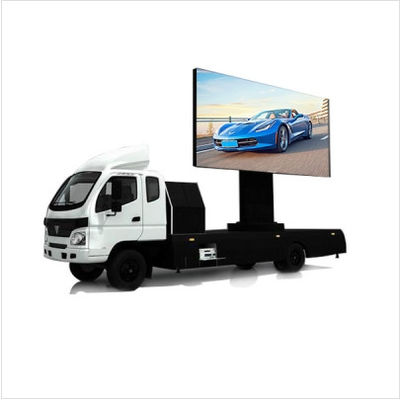Outdoor HD Full-Colour Video Lastwagen Montierte Led-Bildschirme Multimedia Werbung P10