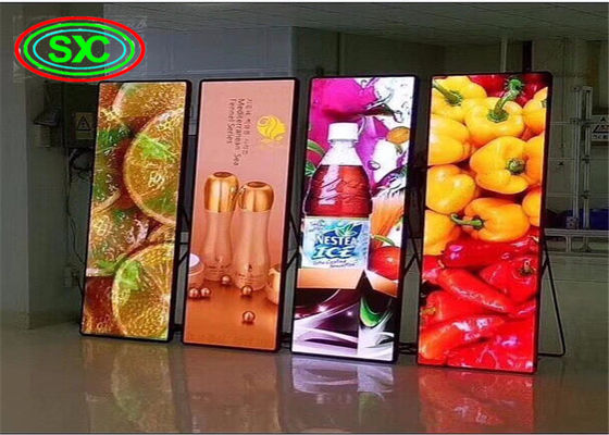 600W P2.5 1200nits führte Plakat-Werbungs-Brett IP43