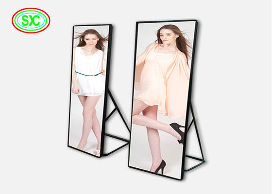 Innenraum P2.5 Vollfarbe Spiegel Led-Display Wireless USB 4G WiFi Smart Control Poster