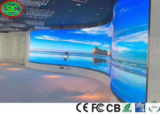 Ultrahohe Helligkeit P5 Mietbühne Hintergrund-LED-Display mit Multi-Loop-Struktur