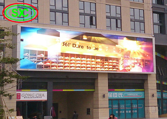 SMD RGB P10 farbenreiche geführte Anzeige der hohen Helligkeits-im Freien für die Werbung