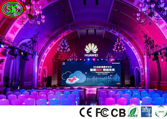 Full Color 25W 1000CD/M2 P3.91 P4.81 Bühnen-LED-Bildschirme Bühnen-Hintergrund-LED-Bildschirm