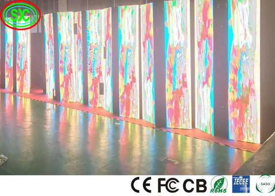 Video-Display-Funktion Außenseite Mehrfarbiges LED-Display mit AC 110/220V Eingangsspannung