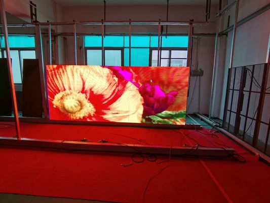Festinstallation P4 1500cd/M2 Helligkeit Innenraum hD Vollfarb-LED-Videoanzeige