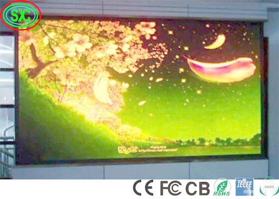 FCC IECEE 6000cd 40000 Punkte/m2 1R1G1B Bühnenleuchtbildschirme Vollfarbleuchtbildschirm