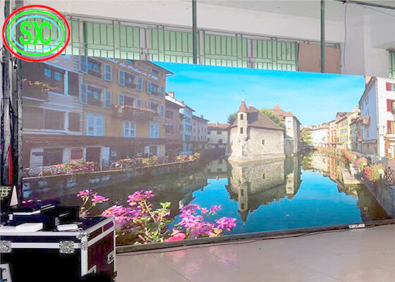 P3.91 - 7.81 Transparente LED-Anzeige in voller Farbe im Innenbereich Bildschirm HD-Bildschirm ohne Schmutz
