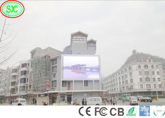Outdoor-Full-Colour-LED-Display mit hoher Auffrischungsrate Werbung Billboard-Panel 320W/m2 P6 6500cd/m2