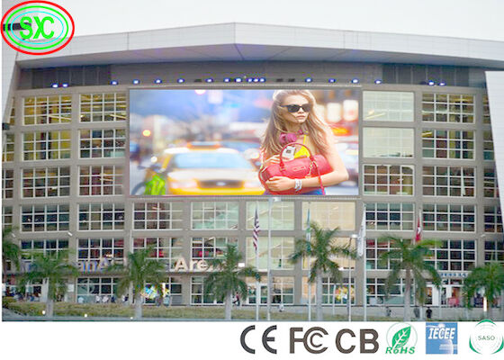 Outdoor-Full-Colour-LED-Display mit hoher Auffrischungsrate Werbung Billboard-Panel 320W/m2 P6 6500cd/m2