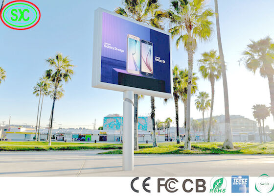 Outdoor-Full-Colour-LED-Display mit hoher Auffrischungsrate Werbung Billboard-Panel 320W/m2 P6 6500cd/m2
