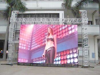 HD-Hochhelligkeit Vollfarbe Outdoor Vollfarbe P8 Veranstaltung Vermietung LED Video Wandbildschirm