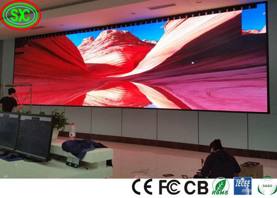 Guter Preis Farbenreiche hohe InnenBildwiederholfrequenz über 3840hz SMD P2 P3 P4 P5 führte Schirm-Platten der Anzeigen-Wand-LED Online