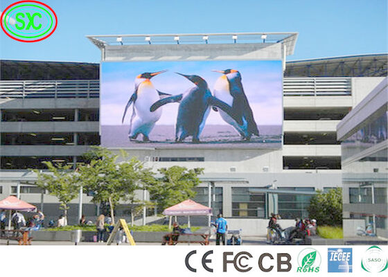 LED-Display mit hoher Helligkeit Outdoor Vollfarbe P5 P6 P8 P10 LED-Display mit CE ROHS FCC CB IECEE Zertifikaten