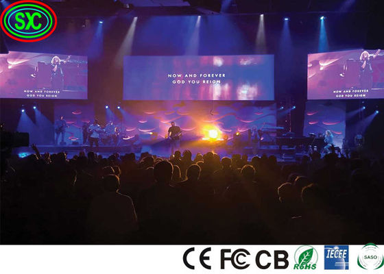 p2.5 p4Hochhelligkeits-LED-Bildschirm, wasserdicht, CE RoHS FCC-zertifiziert