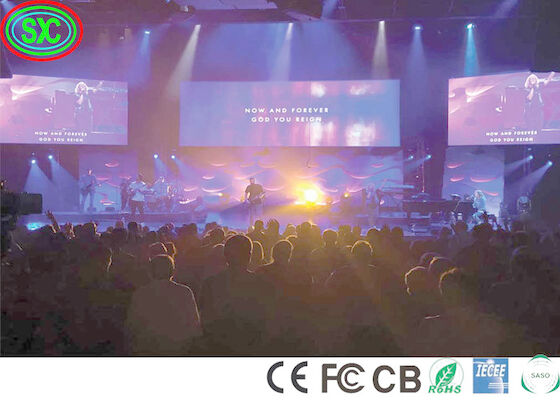 P3 Indoor SMD LED Full Color Leasing Screen, Helligkeit 2500nits, Leasing-LED-Display