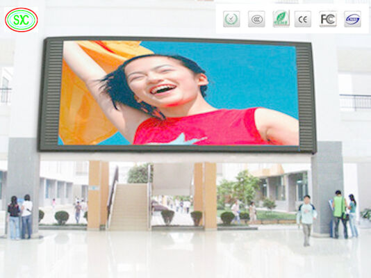 Hochrefresh Rate SMD3535 Outdoor Full Color P6 Werbeplakate